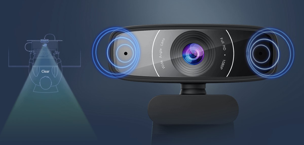 Webcam ASUS C3 1080p 3